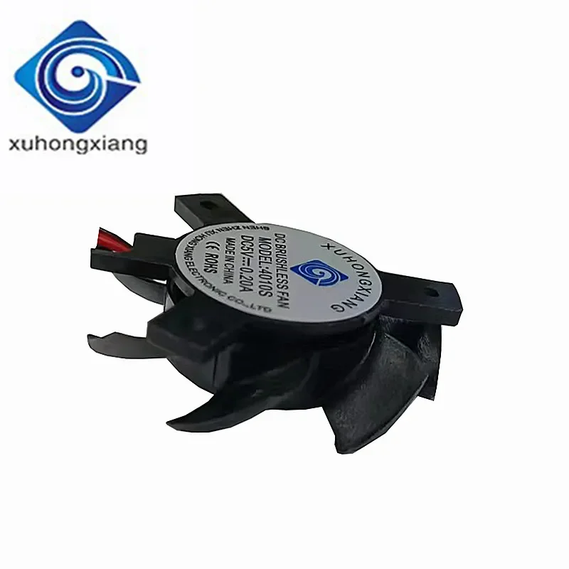 DC4010 12V Bracket Cooling Fan for Temperature Control Chassis Cooling with Large Air Volume Factory Direct Sales