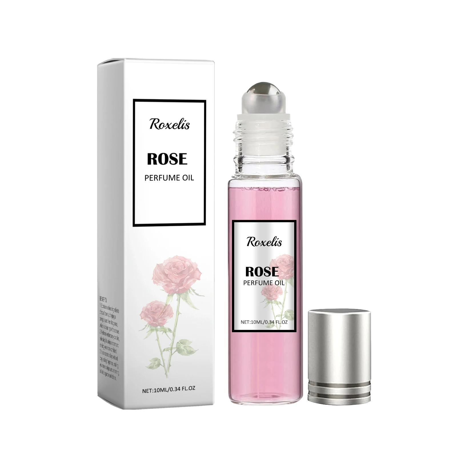 Pheromone Roller Ball Perfume for Women Natural Fresh Elegant Long Lasting Fragrance Portable Dating Atmosphere Perfume