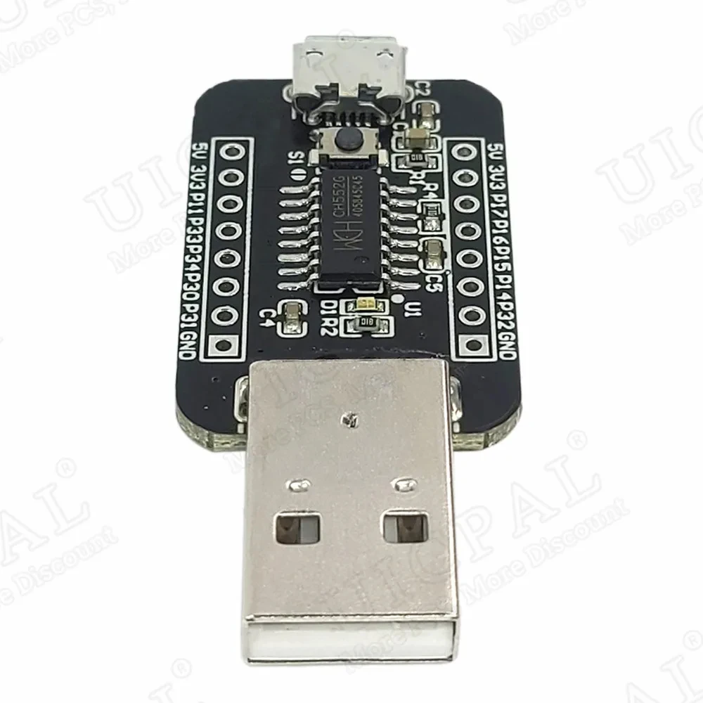 MINI Development Board Module 24MHz USB Microcontroller for Linux Windows MDK SCCC Micro USB CH552G CH554G