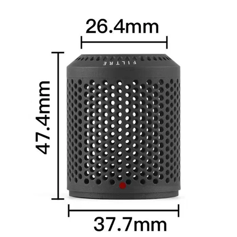 Suitable for Dyson Hair Dryer HD01 HD03 HD08 Dustproof Outer Filter Cover Vacuum Cleaner Accessories BlueA83X