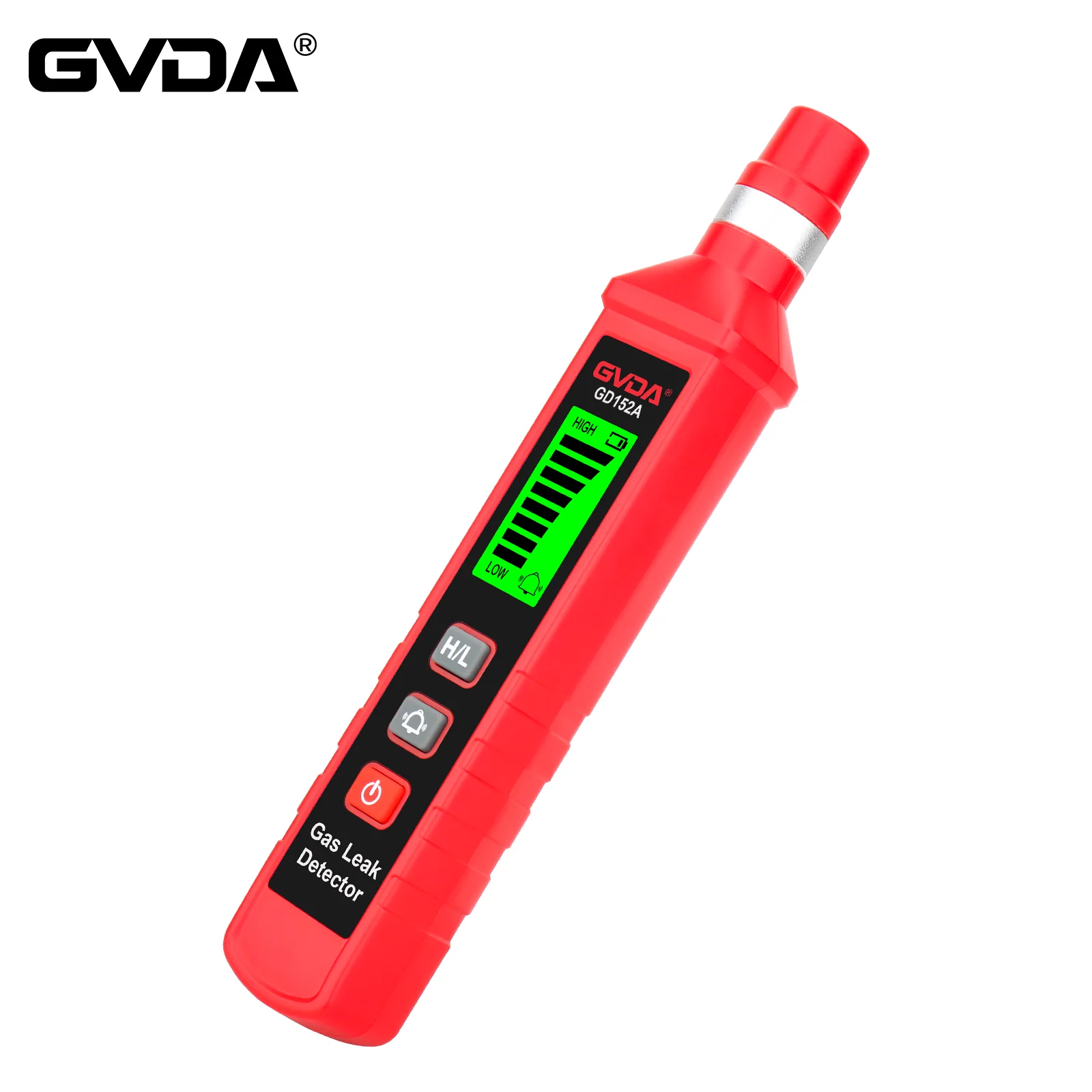 GVDA 可燃性ガス検知器 ペン型可燃性ガス漏れモニター 可視可聴アラーム付き ホームセーフティガスアナライザー