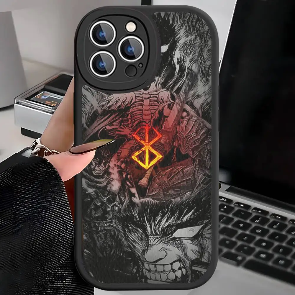 حافظة هاتف جديدة من الجلد الصلب لهاتف آيفون 14 13 16 Mini 15 14 11 12 Pro Max Plus Fundas