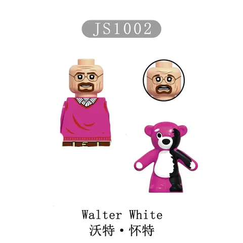 ब्रेकिंग बैड सीज़न हाइज़ेनबर्ग वाल्टर व्हाइट गस फ्रिंज सॉल गुडमैन बिल्डिंग ब्लॉक्स मिनी एक्शन फ़िगर्स ब्रिक्स मॉडल खिलौने 6 best sales ईंटें लेगो - №2