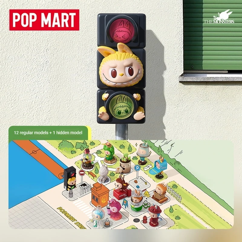 

Official Authentic Pop Mart Almost The Monsters Hidden Labubu Series Figure Blind Box Toys Cute Christmas Birthday Gift Ornament