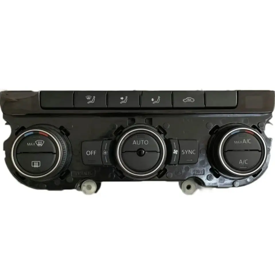 Automatic AC Climatronic Air Condition Control Switch Panel LCD Digital Display Temperature For V W PQ35 Golf 6 Passat B6 B7