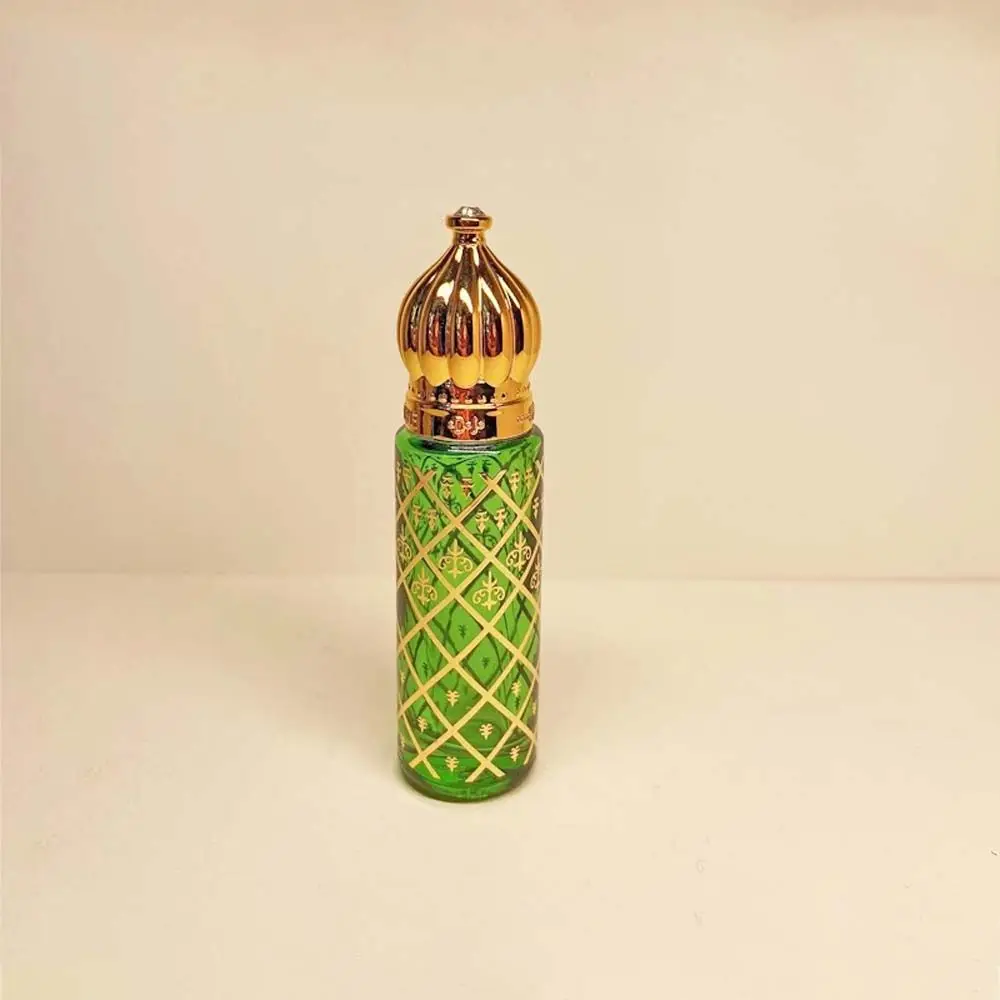 Separado con rollo en vial de aceite cosmético líquido botella de rodillo botellas de rodillo de vidrio contenedor recargable botella de rodillo de aceite