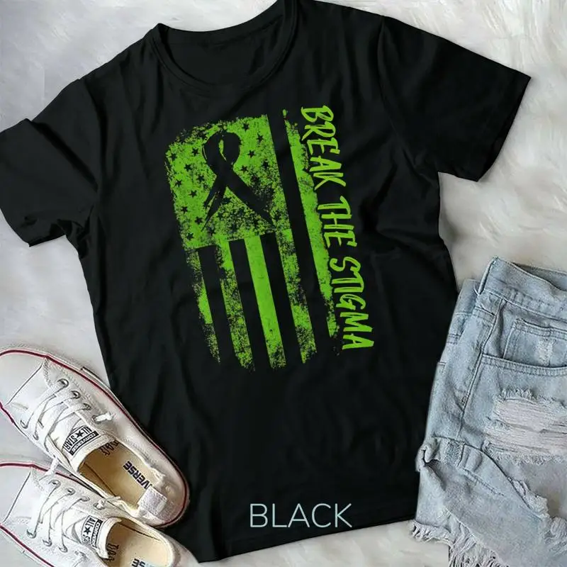 

Break The Stigma Mental Health Awareness tee Unisex T shirt