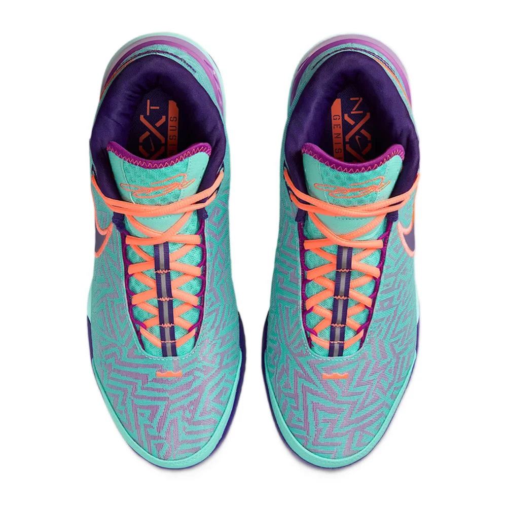 Nike LeBron NXXT: zapatillas de baloncesto de caña media, cómodas, duraderas, antideslizantes y resistentes al desgaste, modelo unisex, color verde, HF0712-300.