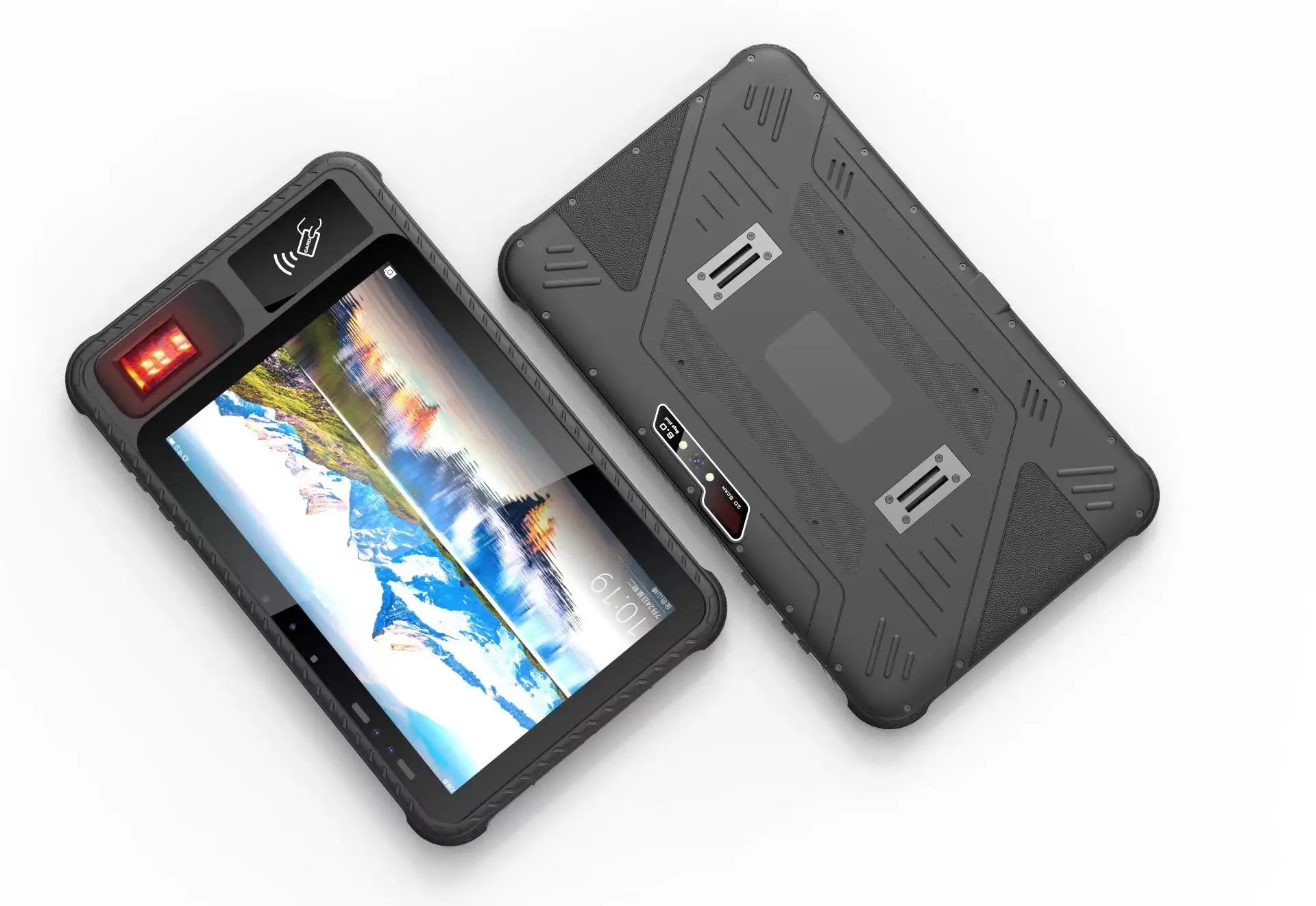 MTK6765 OEM 4Gb+64Gb Wall Mounted IP65 Water-Proof IPS Front NFC 4G LTE Rugged Tablet Pc