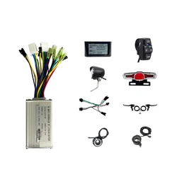 36V‑48V Waterproof S900 LCD Display Panel Electric Bicycle Scooter Brushless 17A Controller Kit with E-Bike Light