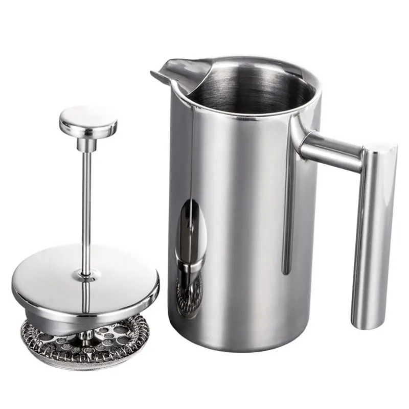 

YWDZ-350Mlcoffee Maker Pot French Press Coffee Maker Stainless Steel Double Walled Insulated