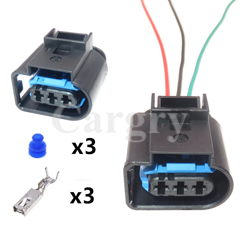 

1 Set 3P 4D0 971 993 A 4D0971993A AC Assembly Auto Parts Car Wiring Terminal Socket Automotive Waterproof Plug