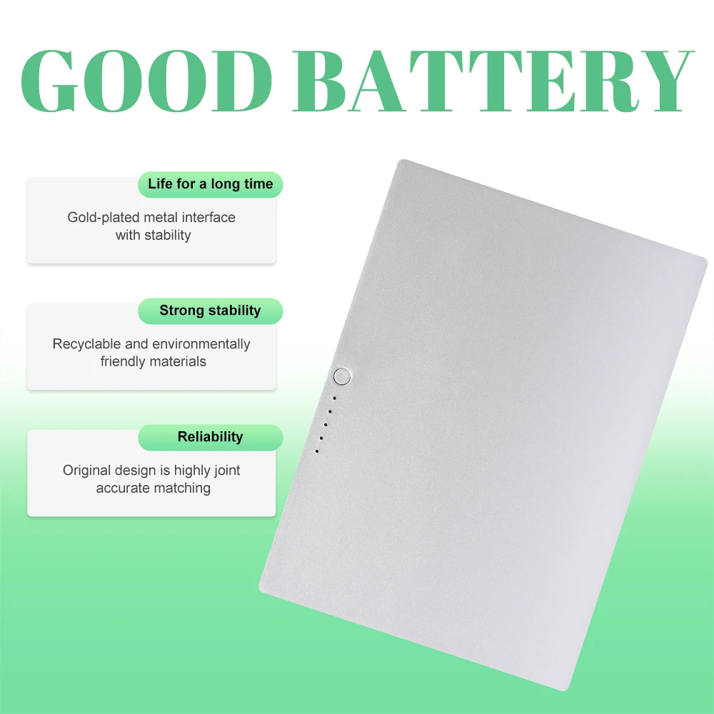 

Аккумулятор A1189 для Apple MacBook Pro 17 дюймов A1151 (начально 2006) A1212 (конец 2006) A1229 (средний/конец 2007) A1261