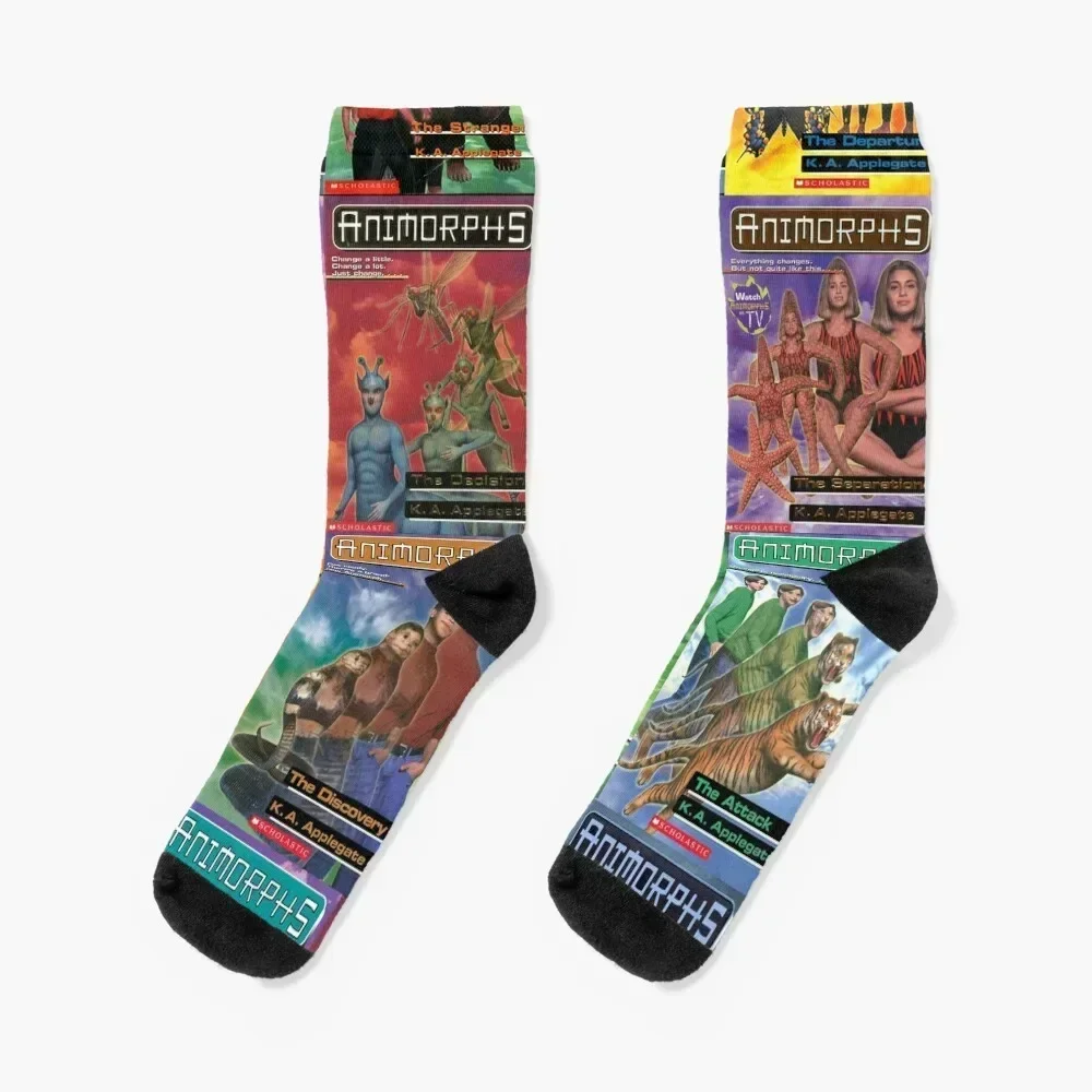 Animorphs Book Covers Socks winter thermal Thermal man winter gifts snow Mens Socks Women's