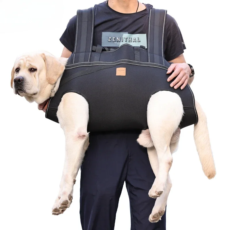 Pets Large Dog Backpacks Multifunctional Outdoor Bags Walking Aids Stretchers Disability Assistance Dog Backpacks