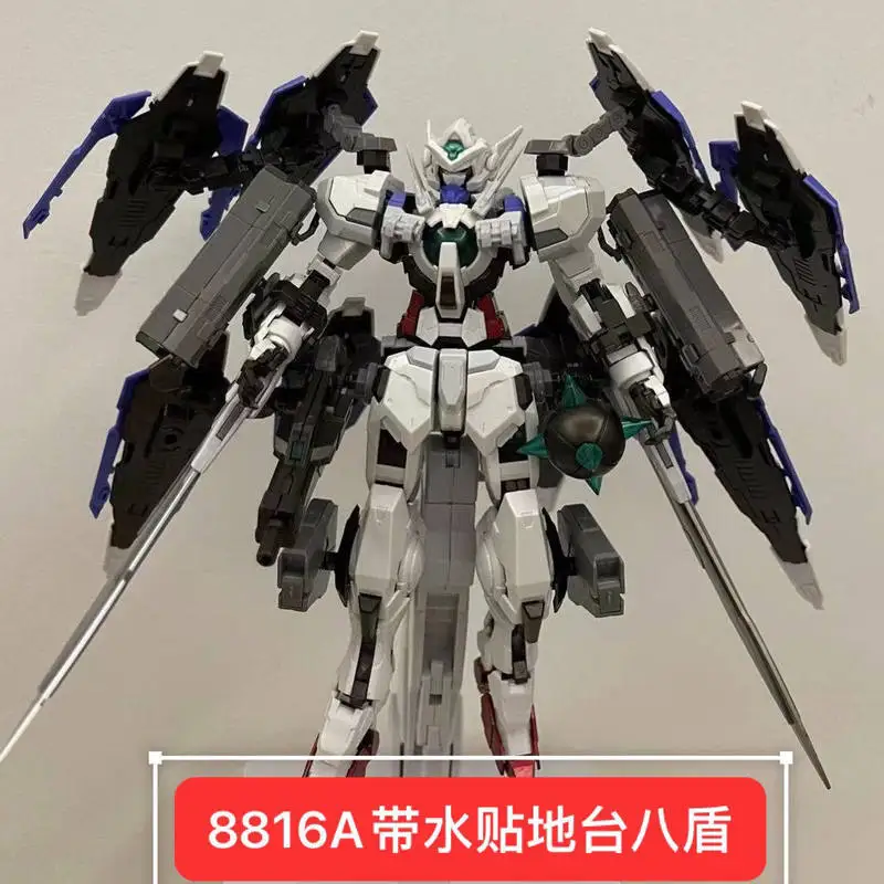 

In Stock Daban 8816A MG 1/100 White Gundam Astraea Model Kit With 8 Shields Water Decals Display Base Assembly Toy