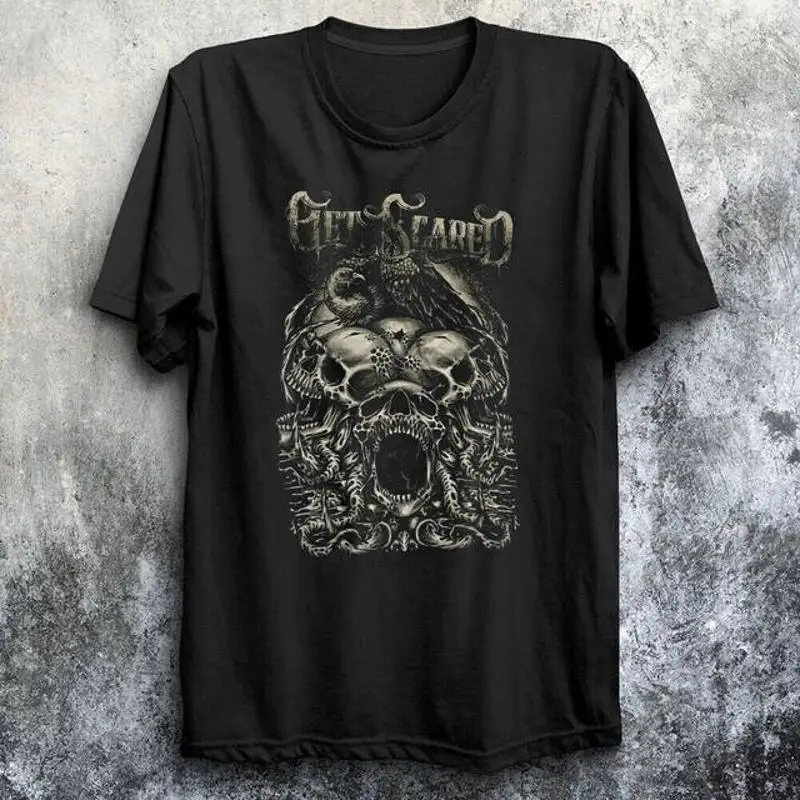 

Новая футболка Get Scared Band для фанатов S 5XL DN401