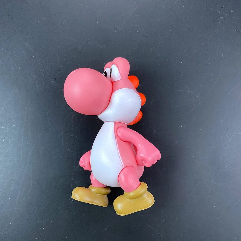 12Cm Super Mario Bros Cartoon Poppen Model Anime Figuren Luigi Yoshi Mario Creatieve Collectible Model Speelgoed Voor Kinderen Verjaardagscadeau