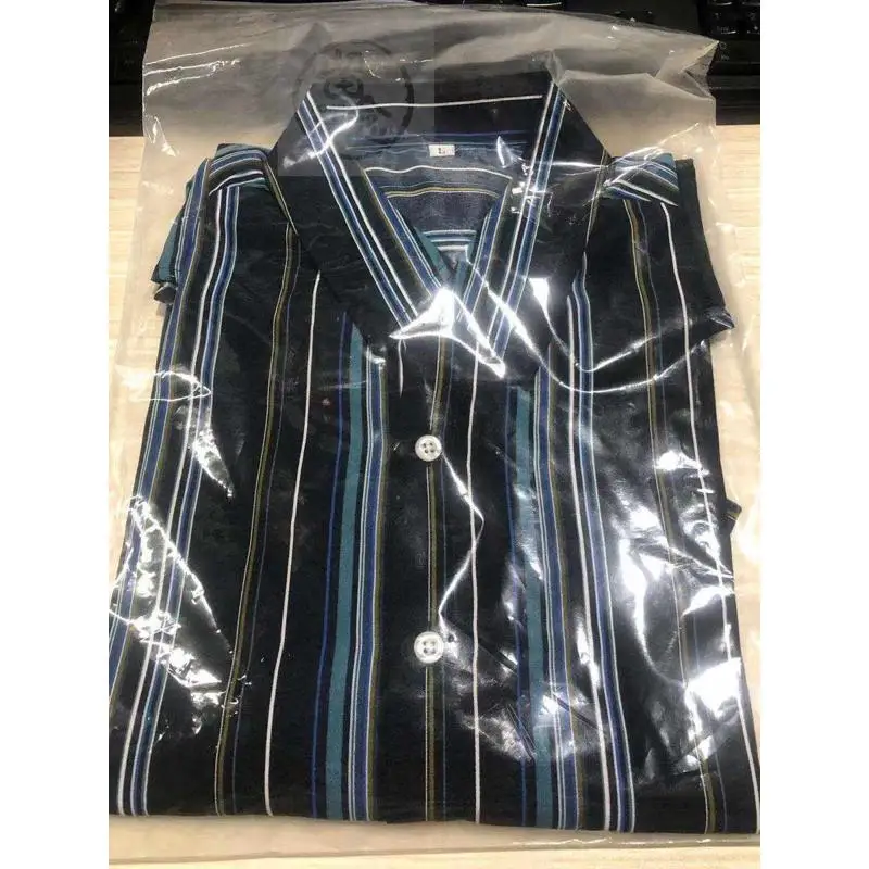 

Spring Summer Large Size Stripe irt New Arrival ort Sve Loose Fit Sunscreen Treaent Cotton Ice Sensation Travel Frie...