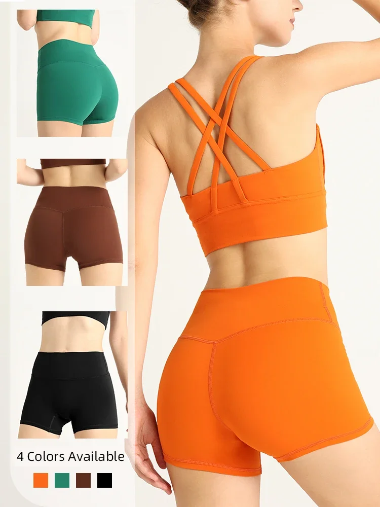 Summer 2 Pcs Seamless Yoga  Breathable Fitness Set Bra Crop Top Workout Leggings Sportswear Female Sport Suit Yoga Running Top