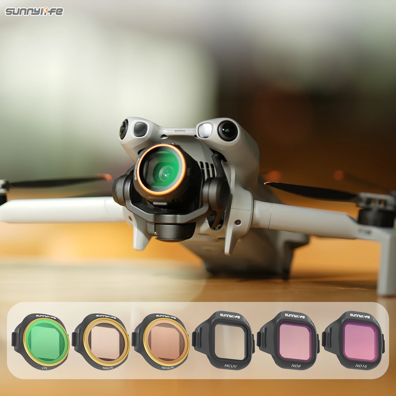 Filtro de drone para dji mini 5 pro, filtros polar de densidade neutra para mini 5 pro, acessórios de câmera uv cpl nd ndpl 8/16/32/64