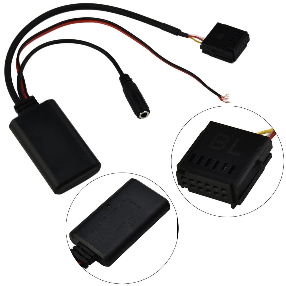 

Совершенно новый автомобильный кабель-адаптер 5-12 В, автоматический вспомогательный для Ford Focus JieRui-BT 5908 + микрофон 5,0, аудиокабель AUX