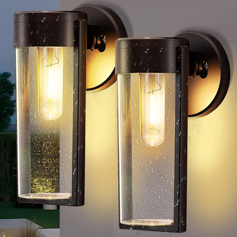 

Nice LED Solar Wall Mount Light Outdoor Solar Powered Auto On/Off Waterproof Garden Decoration Yard Post Porch Fence Lawn Lights