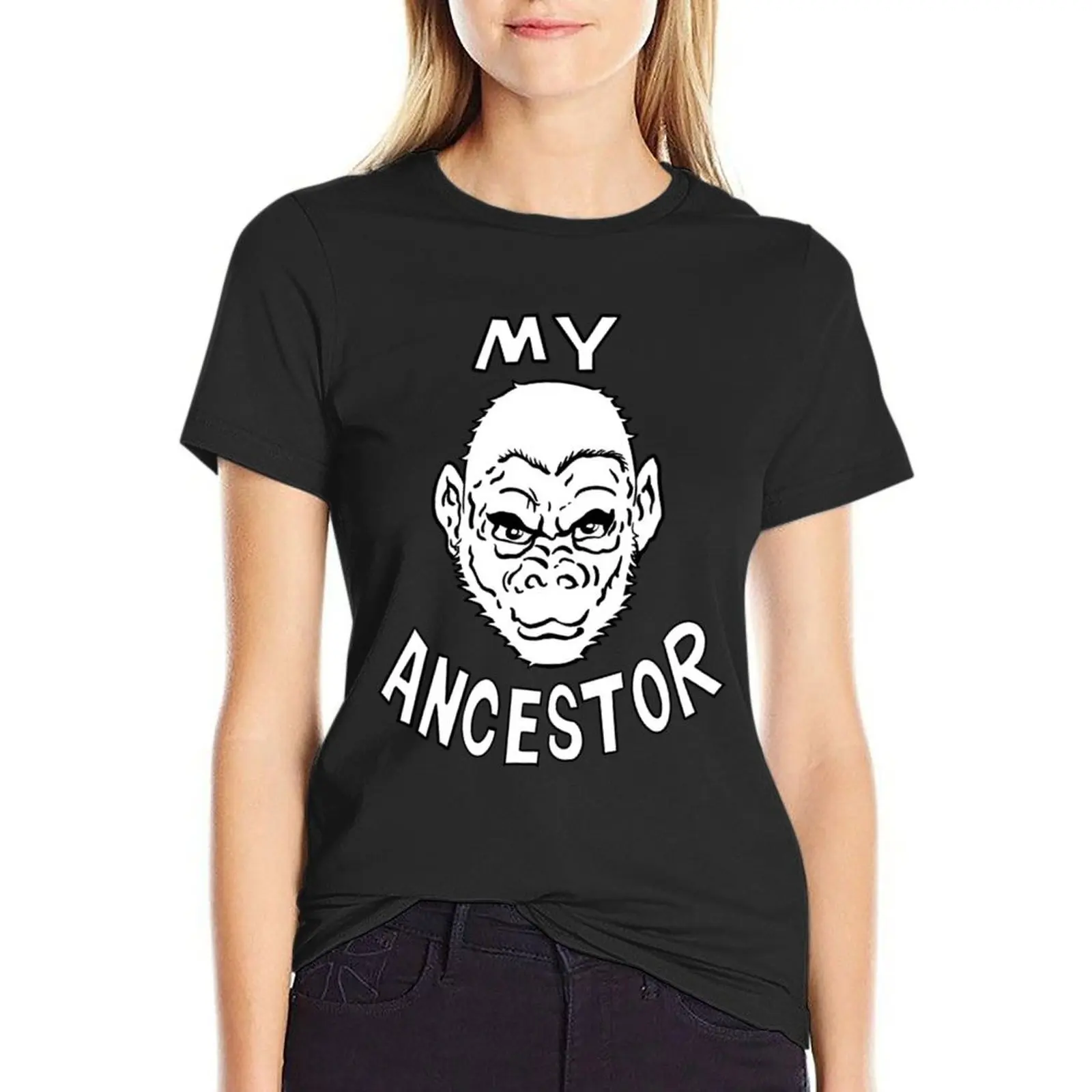 

MY ANCESTOR T-Shirt cute tops sweat animal print white t shirts for Women
