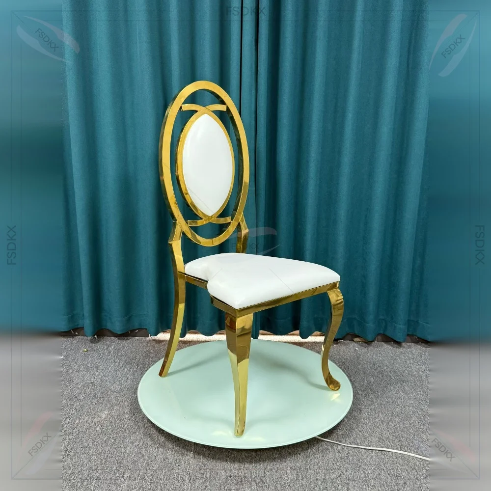 Luxury Metal Event Chair Durable and Stackable for Weddings Chairs Events Parties Restaurants Hotels or Banquets