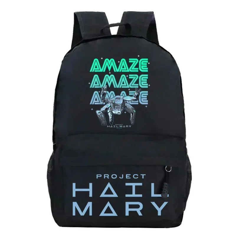 

Project Hail Mary Fist My Bump Amazing Rocky Backpack Lightweight Large Capacity Student School Bag Casual Simple Bookbag