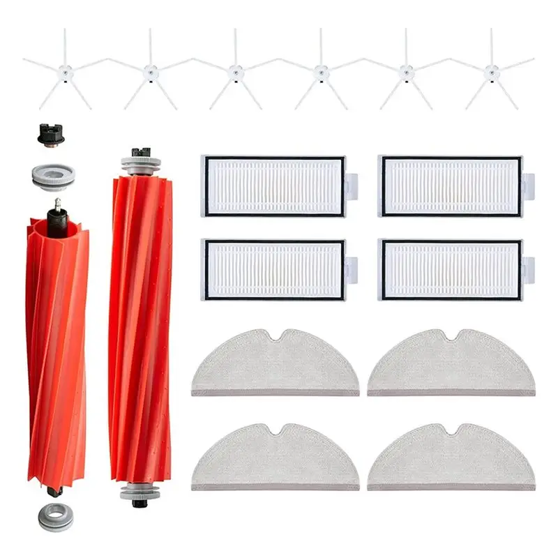 

Комплект аксессуаров ABMO, 16 шт., запасные части для пылесоса Xiaomi Roborock Q7/Q7+/Q7 Max/Q7 Max+