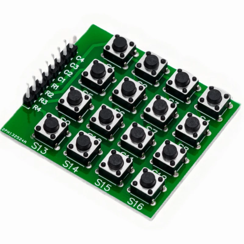 4x4-matrix-16-Клавиатура-Модуль-макетной-платы-16-кнопочный-mcu-для-arduino-diy-starter-kit