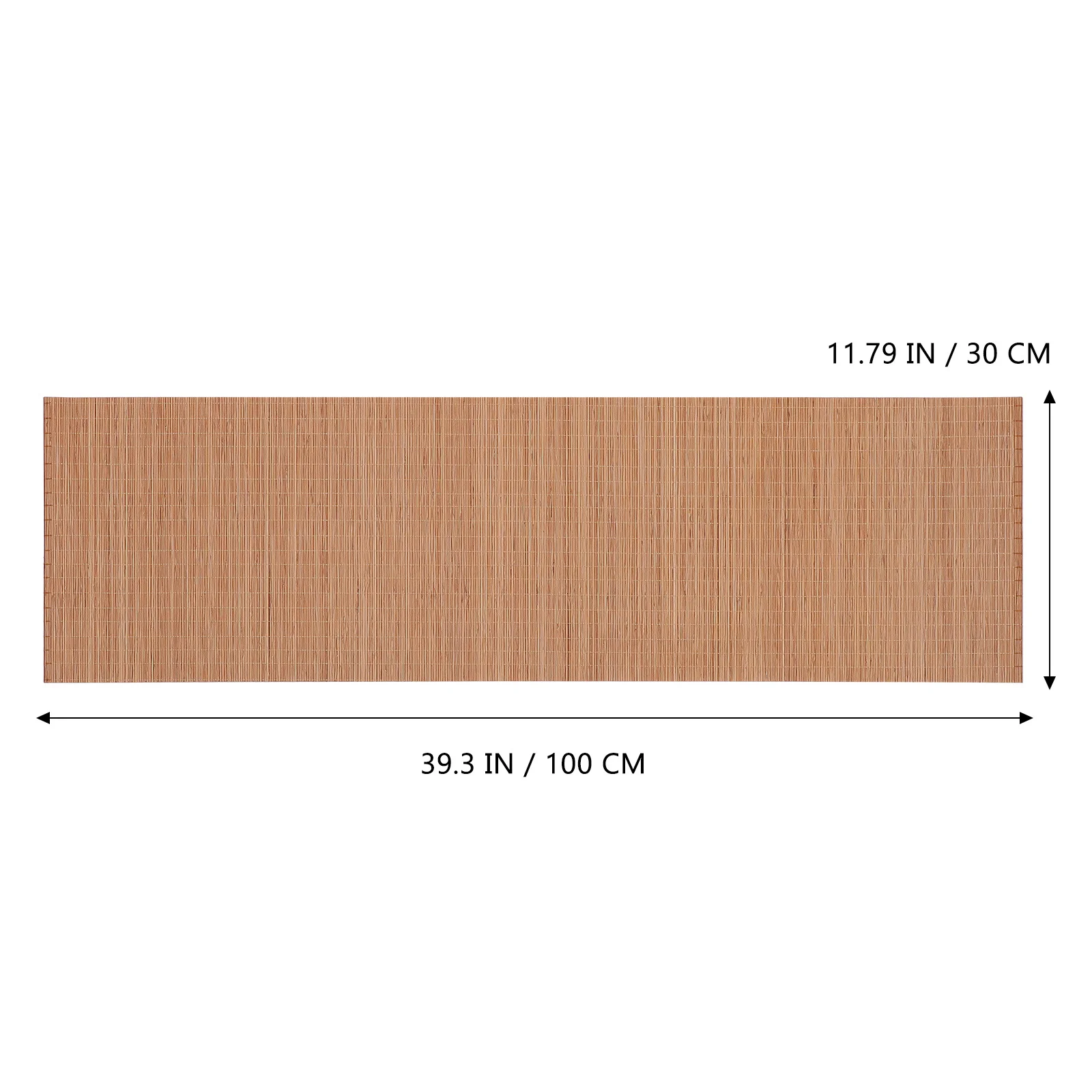 대나무 차 매트 테이블 러너, 세척 가능, 절단 가능, 먼지 및 기름 방지, 테이블 장식용 홈 플레이스매트