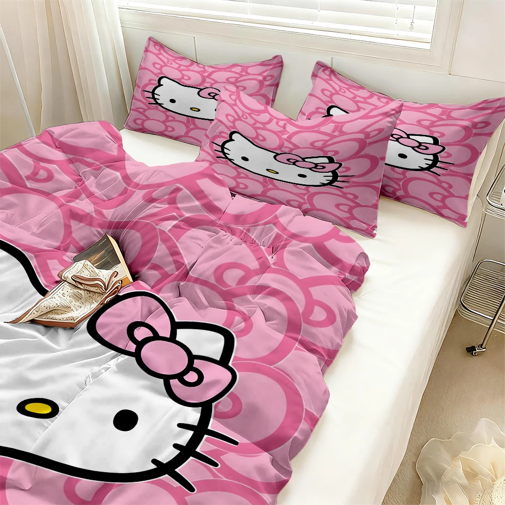 

Минималистичный пододеяльник Sanrio Hello Kitty — это удобный и легкий пододеяльник, подходящий для всех типов кожи.