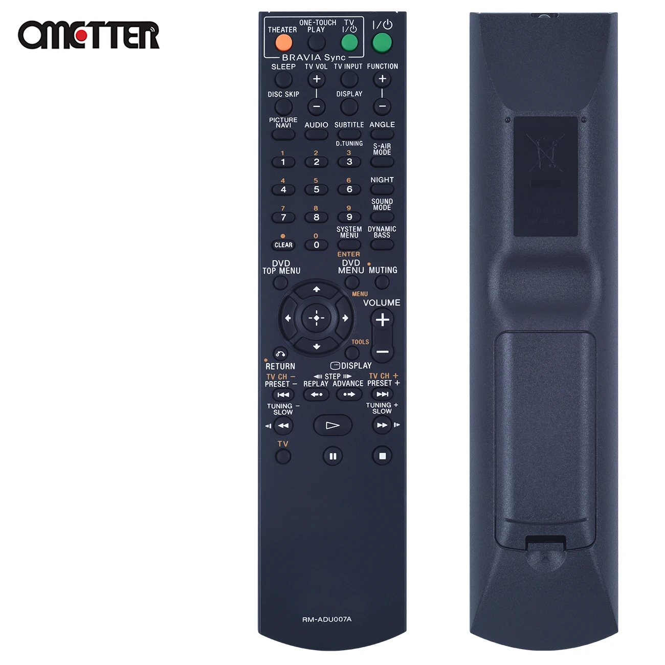 العالمي الصوت والفيديو اللاعبين التحكم عن بعد الأشعة تحت الحمراء لاستبدال نظام سوني AV RM-ADU007 DAVHDX274 HCDHDX275 DAVHDZ2