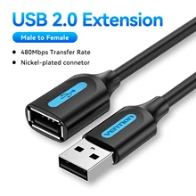 Vention USB 3.0 Extension Cable USB 2.0 Cable USB Male to Female Data Cord for Smart TV PS4 Xbox One PC USB 3.0 Extension Cable