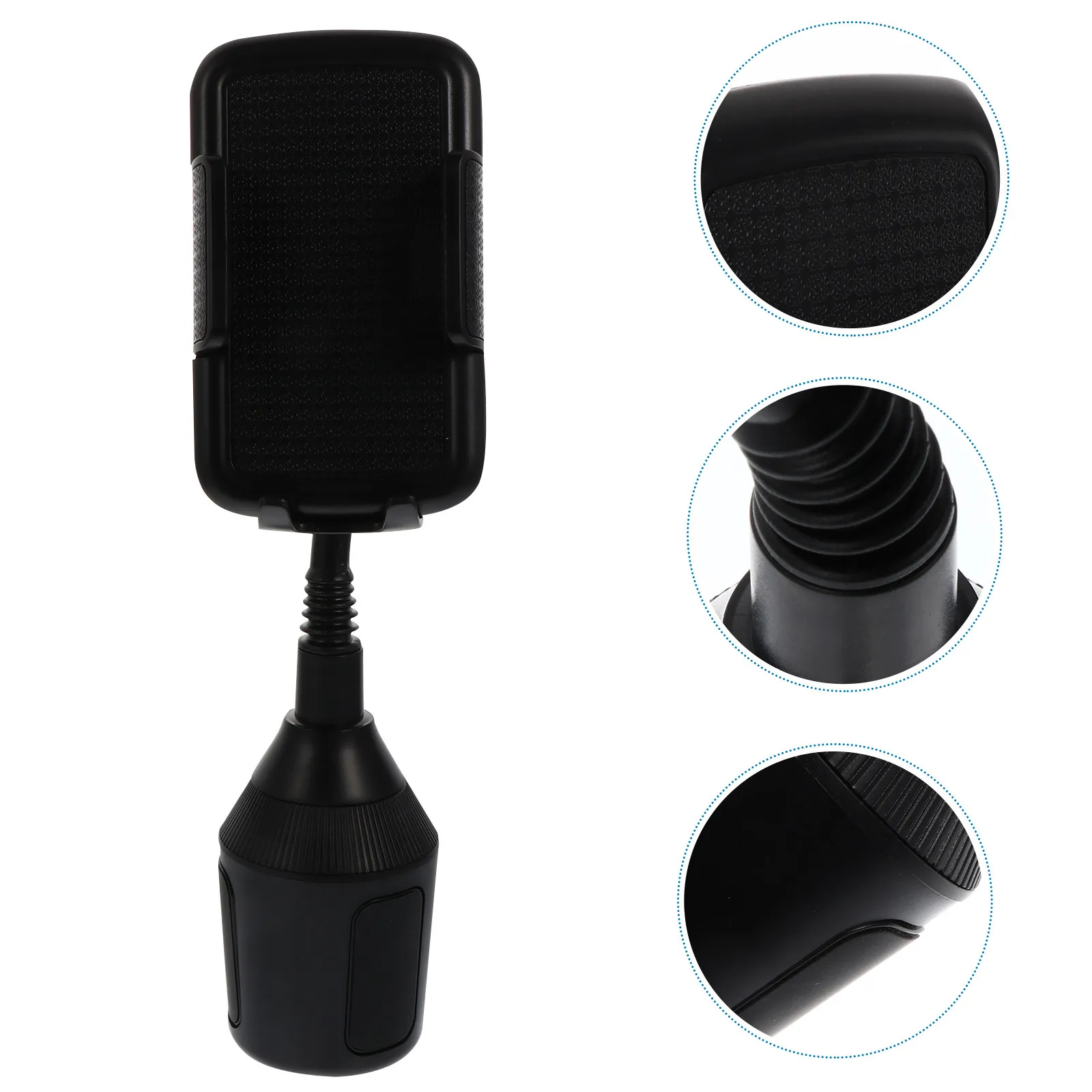

Car Phone Stand Long Neck 360 Degree Rotatable Clip Car Cup Phone Mount Holder Auto Navigation Rack Vent Navigation Bracket