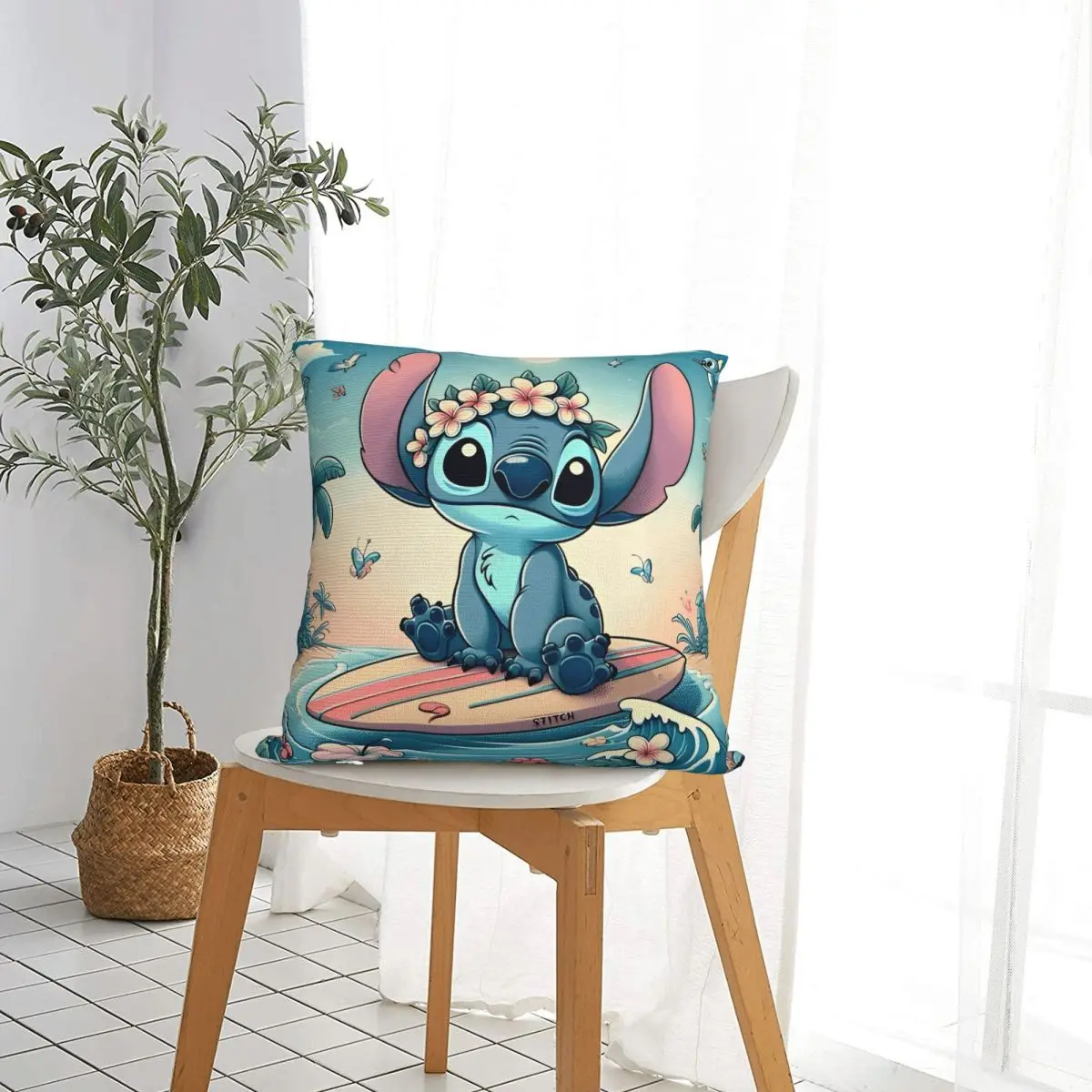 لطيف الكرتون كوالا غرزة كيس وسادة وسادة تغطي خمر المخدة الزخرفية للمنزل 40*40 سنتيمتر #2