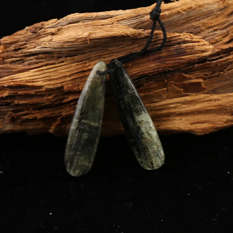 B&F Blue Apatite Crystal Earring Beads for Jewelry Making, Handmade Natural stones beads, Stones for jewelry Making Supplies