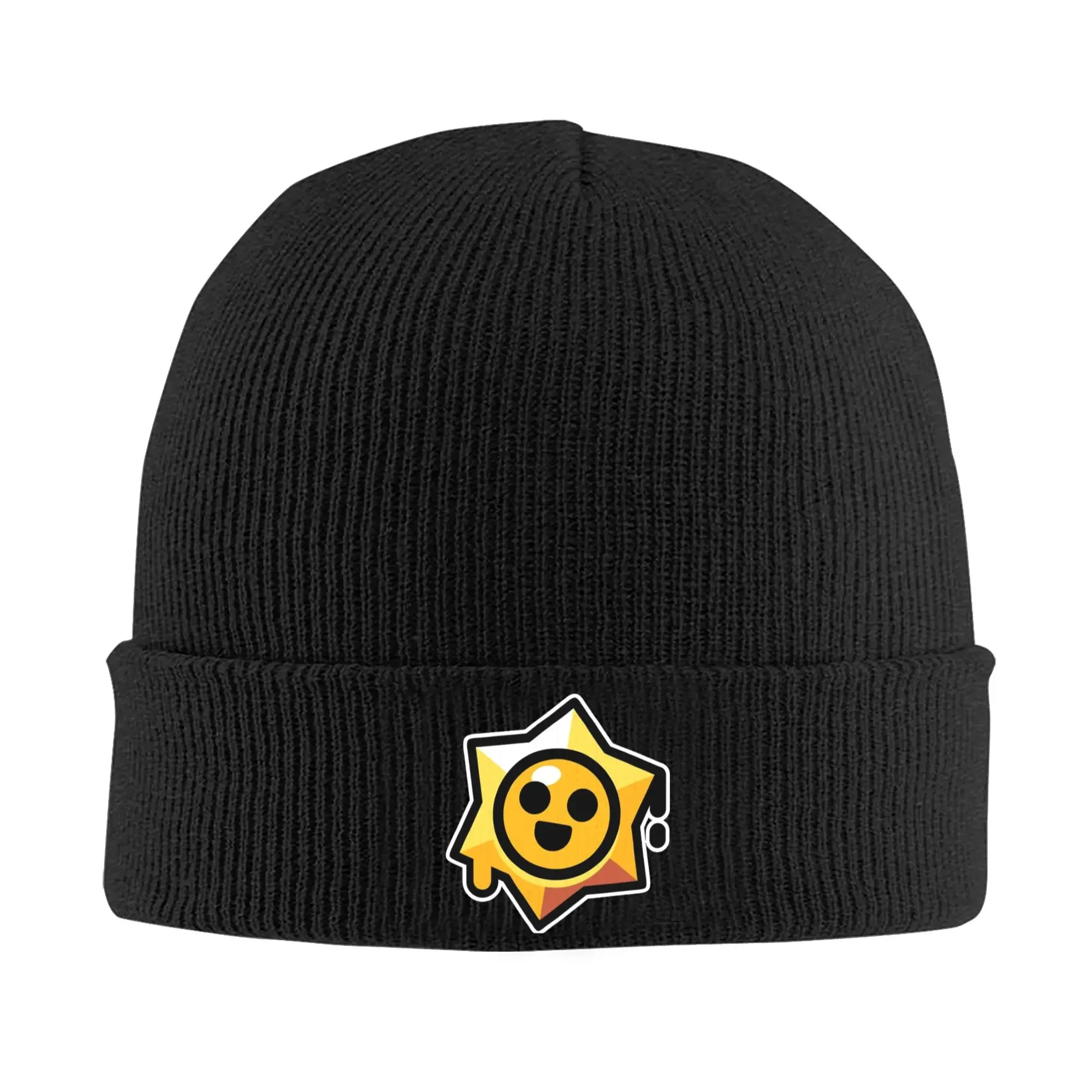 

Star player B-Brawls Knitted Caps for Women Men Beanies Autumn Winter Hats Acrylic Warm Melon Cap