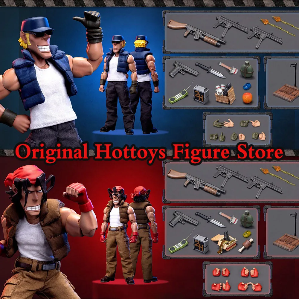 

TUNSHI Studio Clark 1/12 Scale Male Soldier Metal Slug XX TS-010 RALF JONES TS-009 CLARK STILL Full Set 6'' Action Figure Doll