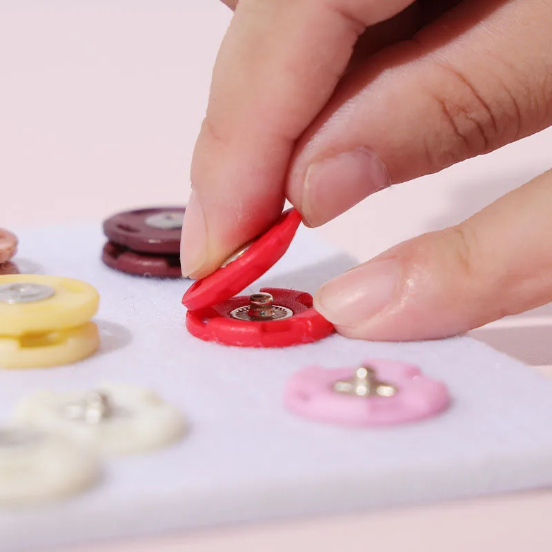 Jouet d'appariement de boutons Montessori pour enfants, document d'entraînement à la motricité fine, jeu de boutons de nition, jouets pour enfants de la maternelle