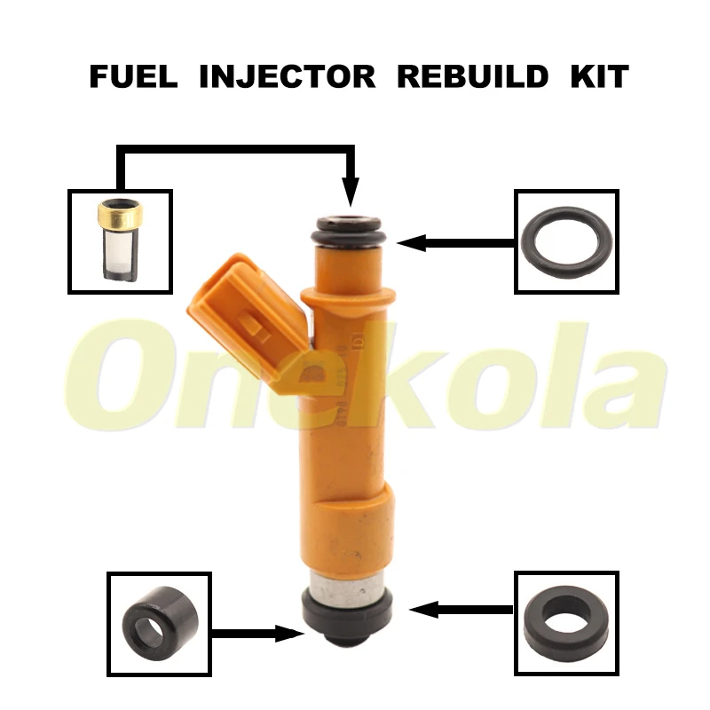 

Fuel Injector Service Repair Kit Filters Orings Seals Grommets for TOYOTA ASIA/NA Rush 1.5 3SZ 2008-2009 23250-bz010 23209-bz010