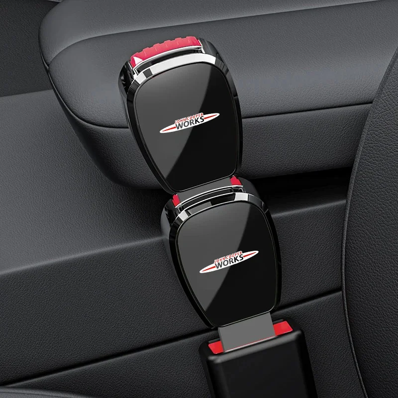 Auto-Sicherheitsgurt-Verlängerungsclip Universeller Zinklegierungs-Sicherheitsgurtverlängerungseinsatz Schloss-Steckverbinder für MINI JOHN Cooper WORKS JCW – Detail 4