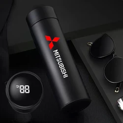 Thermoses Water Bottle Portable Travel Mug with Smart for Mitsubishi Lancer 10 3 9 EX Outlander 3 ASX L200 Montero Endeavor GT