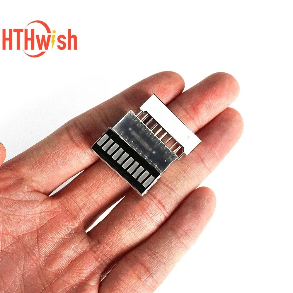 5/10pcs LED Display Module 10 Segment Ultra Bright Bargraph Light Display Module higher quality Bar Graph  Red Green Blue