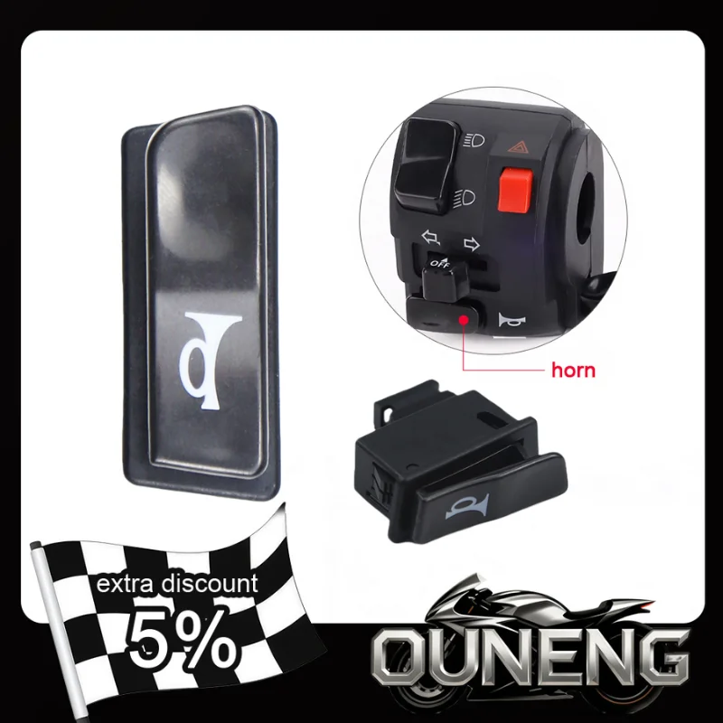 

Motorcycle horn button switch For GY6 125cc 150cc Scooter Moped 152QMI 157QMJ Engine