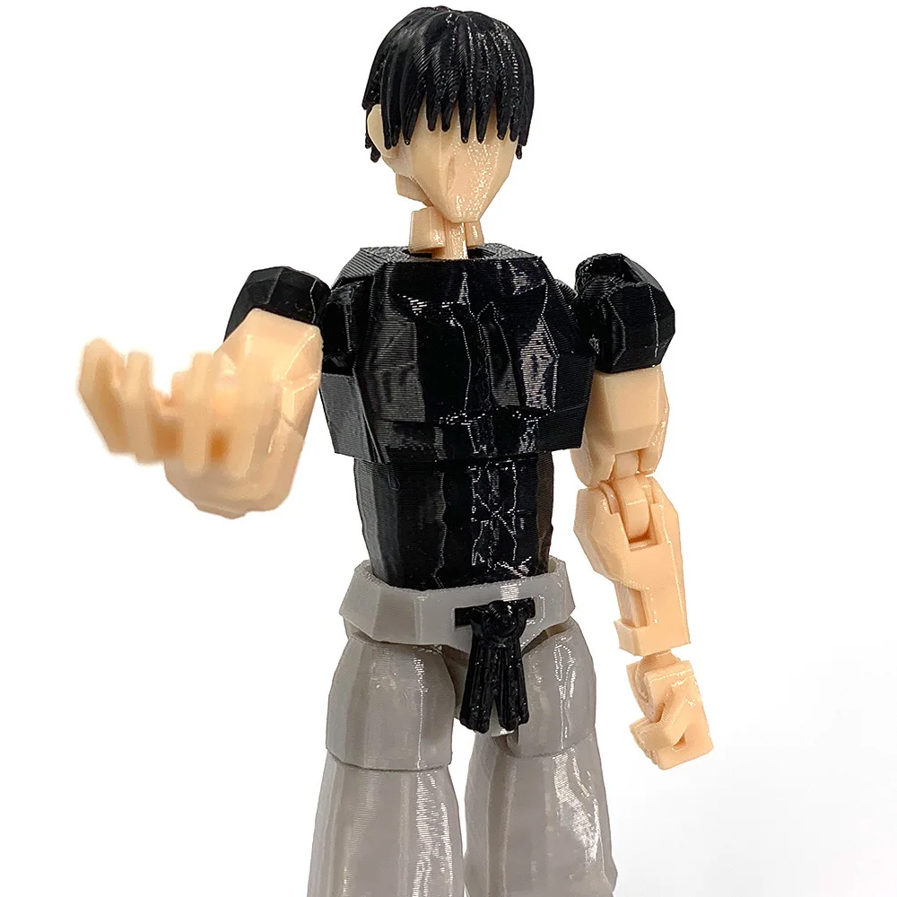 3D Printed Jujutsu Kaisen Fushiguro Toji Anime Multi-Jointed Shapeshift Toys Action Figures Mannequin Model Ornaments Gifts