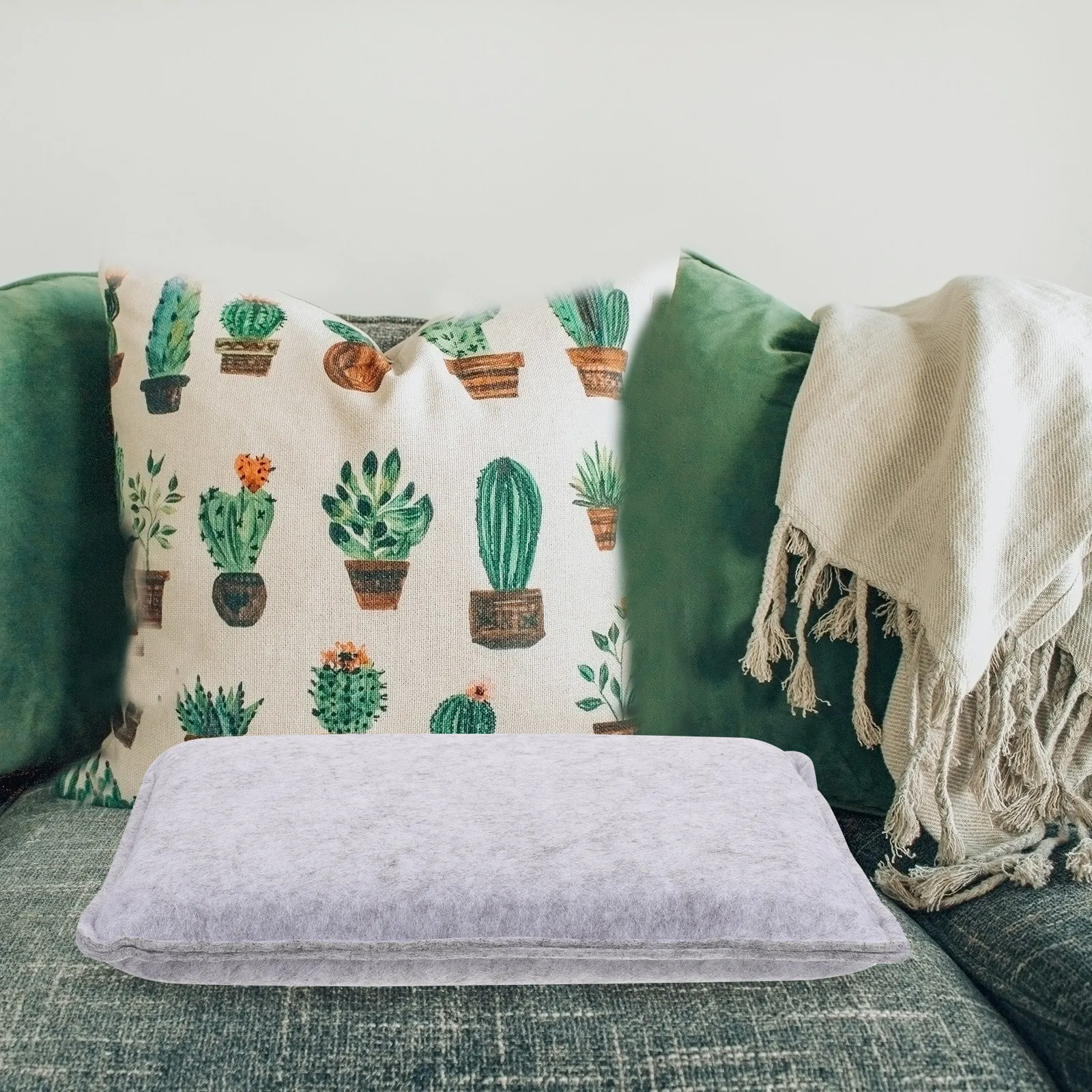 وسادة مقعد من مادة اللباد الرقيقة المحمولة العالمية لتناول الطعام في المكتب وسادة مقعد للوقاية من الصحة