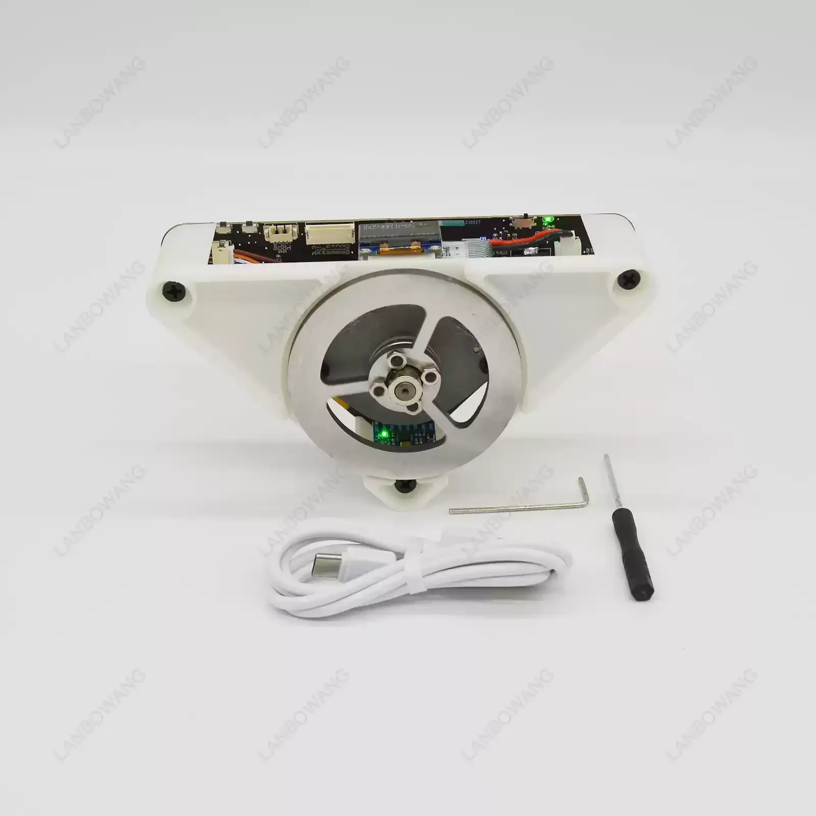 STM32 Momentum Wheel Self-Balancing Triangular Prism, Cubli Classic PID Balance Robot Kit for Education Learning